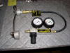 Testing oil pressure relief valve