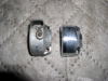 Stripped the flaking chrome from the throttle and polished the housing. Before on left, after on right.