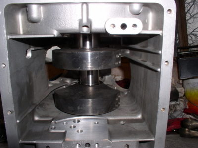 In the front main bearing